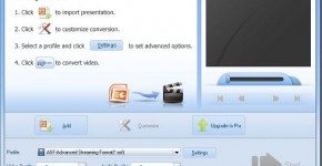 Leawo PowerPoint to video - interfaz