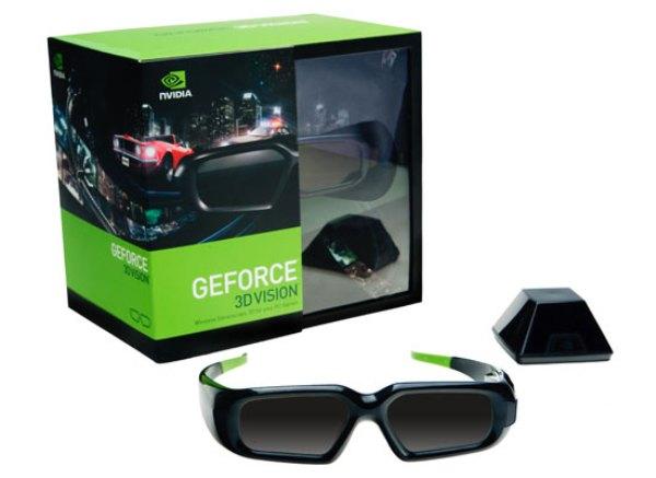 4 Nvidia 3D Vision set paquete La tecnología 3D llegó a las computadoras caseras con Nvidia
