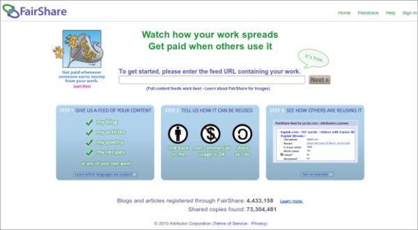 FairShare 9 Servicios web para detectar contenido plagiado