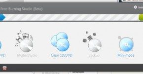 Hamster interfaz - aplicacion gratis para Windows para quemar todo tipo de discos