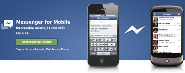 Facebook Messenger for mobile