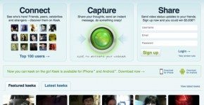 Keek - red social de videos