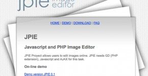 JPIE - Javascript- y PHP editor de imagenes