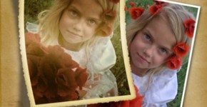 Hand-colored Vintage Photo