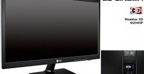 Monitor 3D LG D2343P