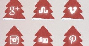 Christmas Tree Free Social Media Icons