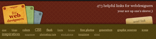 Captura sitio for web designers