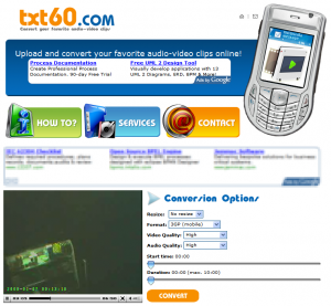 TXT60.com - Captura de pantalla