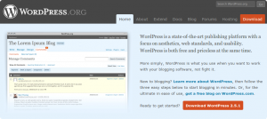 Wordpress - WebSite | Captura de panralla