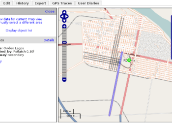 OpenStreetMap - Interfaz