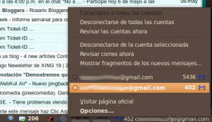 Gmail Account Manager | Captura de pantalla
