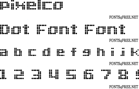 dot-font