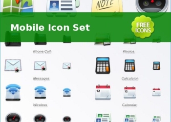 Mobile Icon Set