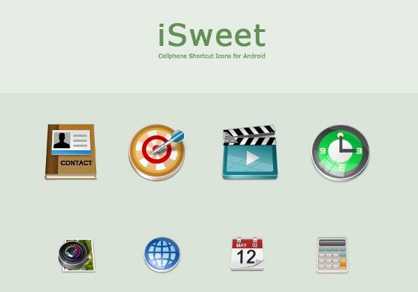 iSweet - Adroid icons set