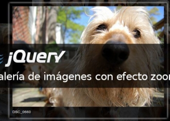 jQuery - Galería de imagenes con efecto zoom