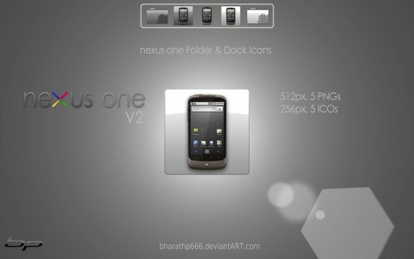 nexus one - Dock Icons