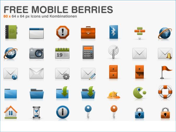 Iconos gratis para dispositivos moviles