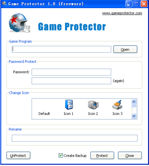 GameProtector - Programa Freeware para seguridad