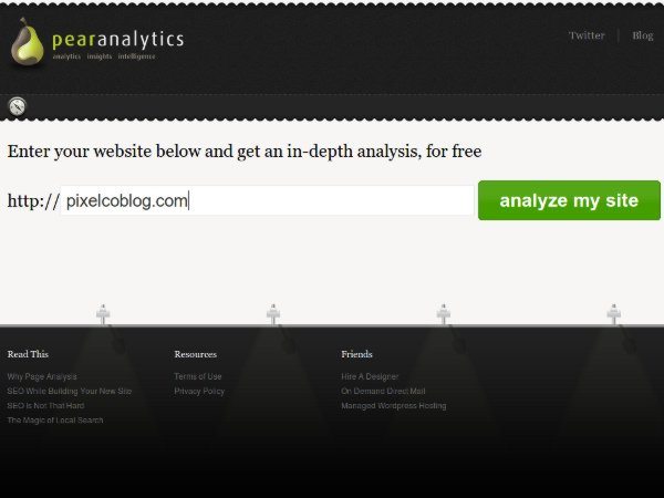 PearAnalytics - herramienta SEO