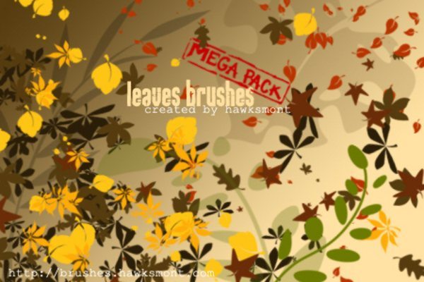 Leaves-brushes-free-Photoshop-brushes