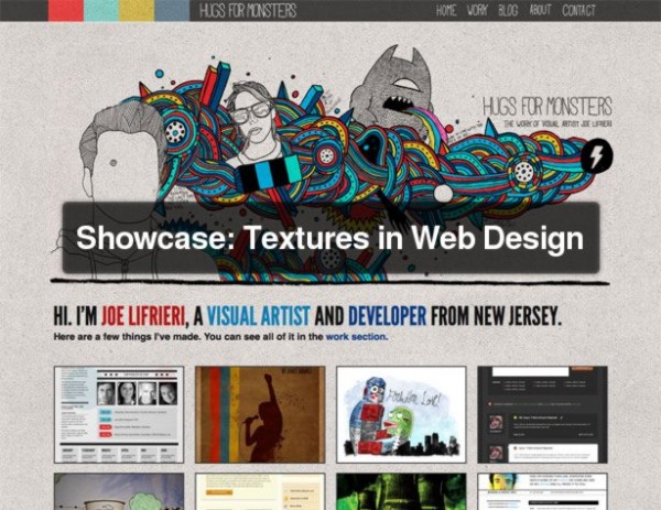 Showcase: Textures in Web Design