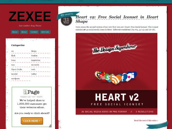 ZEXEE-free-WordPress-theme