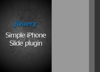 jQuery Simple iPhone Slide plugin