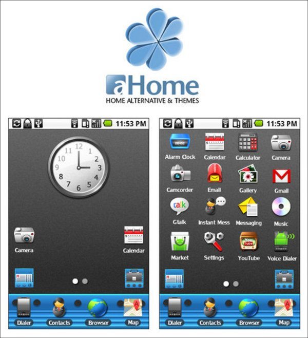 Android Phone Theme Design