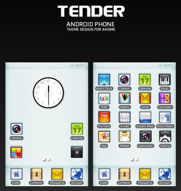 Tender-Android-theme