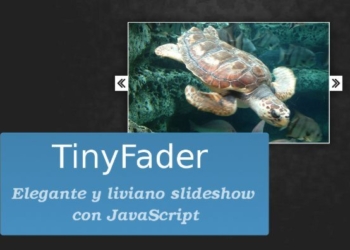 TinyFader - Elegante y liviano slideshow con JavaScript