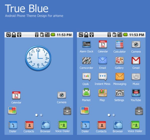 True-Blue-Adnroid-Theme