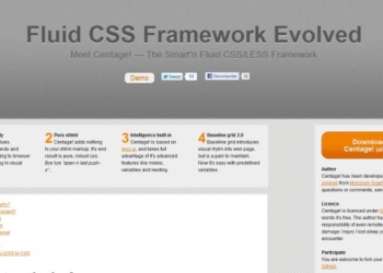 Centage - Fluid CSS Framework Envolve