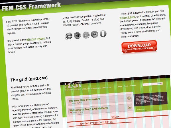 FEM CSS Framework