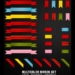 Multicolor Ribbon Set