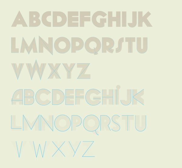 Geomancy - free font