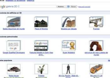 Google SketchUp - Galería de modelos 3D