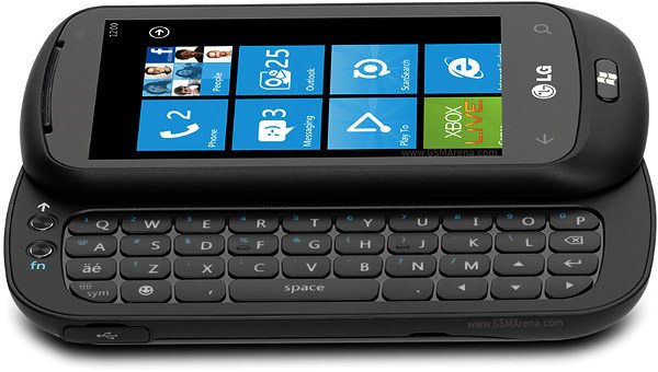 2 LG Optimus 7Q con Windows Phone 7 teclado QWERTY nuevo movil