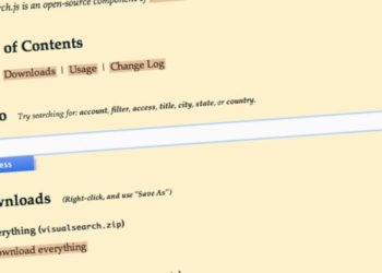 Visualsearch.js - plugin jQuery