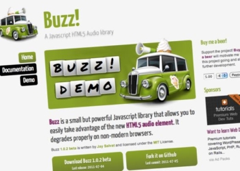 Buzz! - Javascript HTML5 audio library