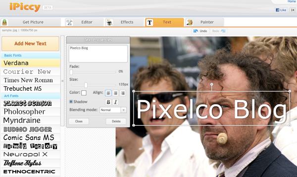 iPiccy - Editor de imágenes