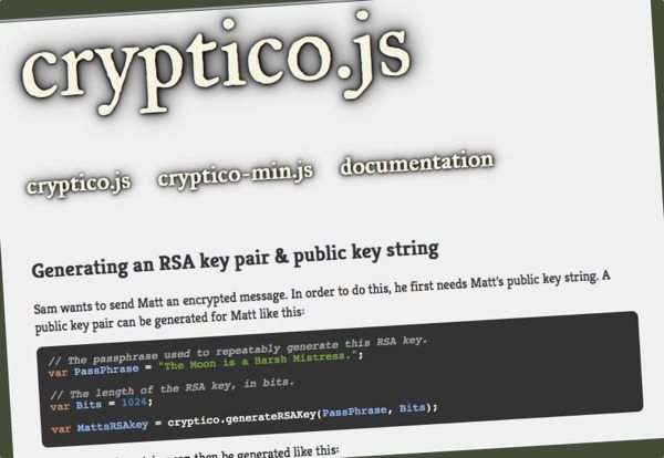 criptico.js - biblioteca javascript