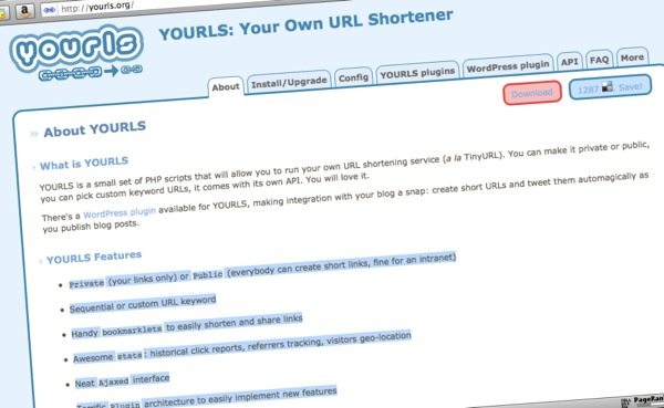 YOURLS - acortador de direcciones (URLs)