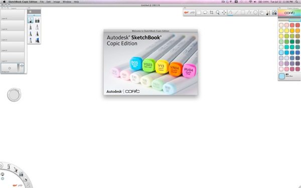Sketchbook, aplicación gratis para Mac para dibujar