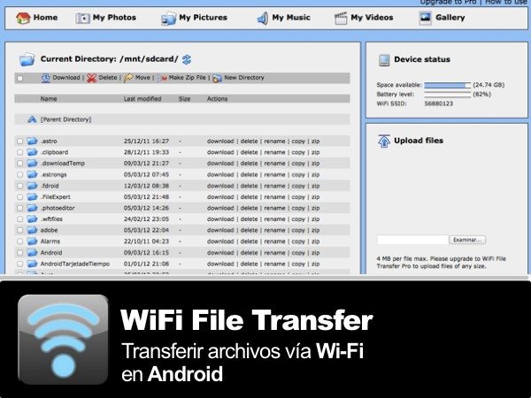 Tappouch wi fi file transfer как пользоваться