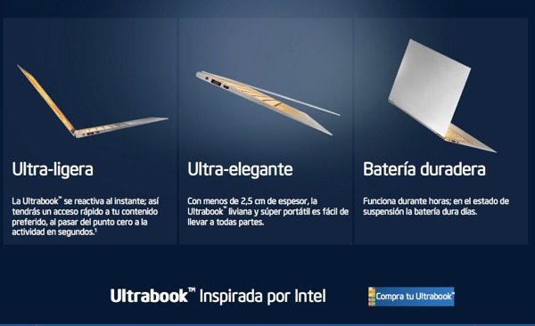 Ultrabook de Intel - campaña en video interactivo