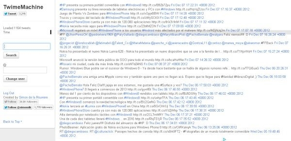 Visualiza Tus Tweets Antiguos Con Twimemachine Pixelco Tech Blog