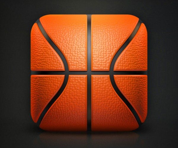 Basket Ball iOS App Icon