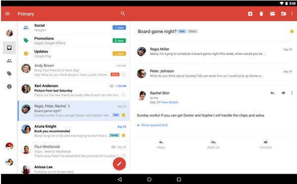 gmail todoist android