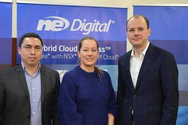 John Edward Campos, Líder Técnico - Carolina Ossa, Líder de Mercadeo - Nicolás Echavarría, Gerente-General