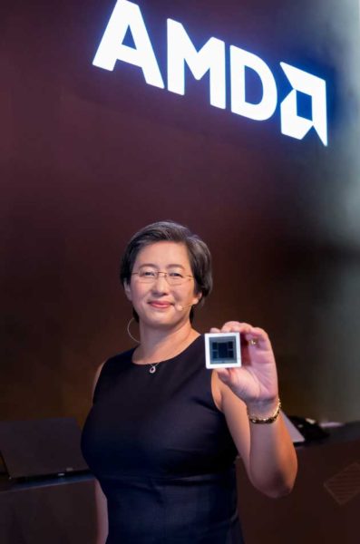 Lisa Su, presidenta de AMD en el CES 2019